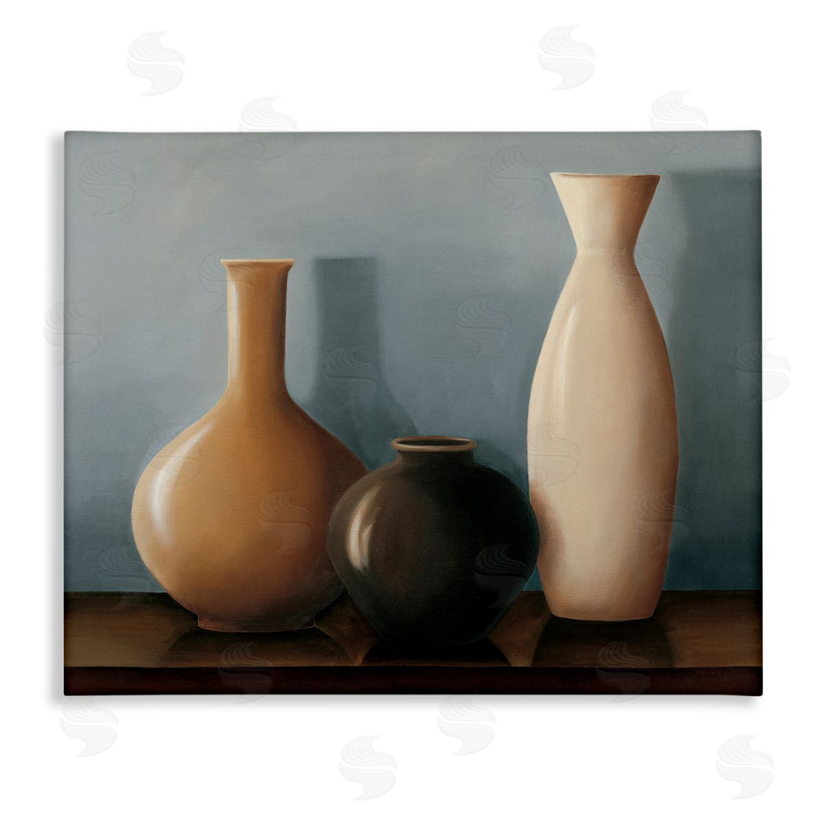 Arlene Stevens Rustic Pottery Still Life Canvas Wall Art Print