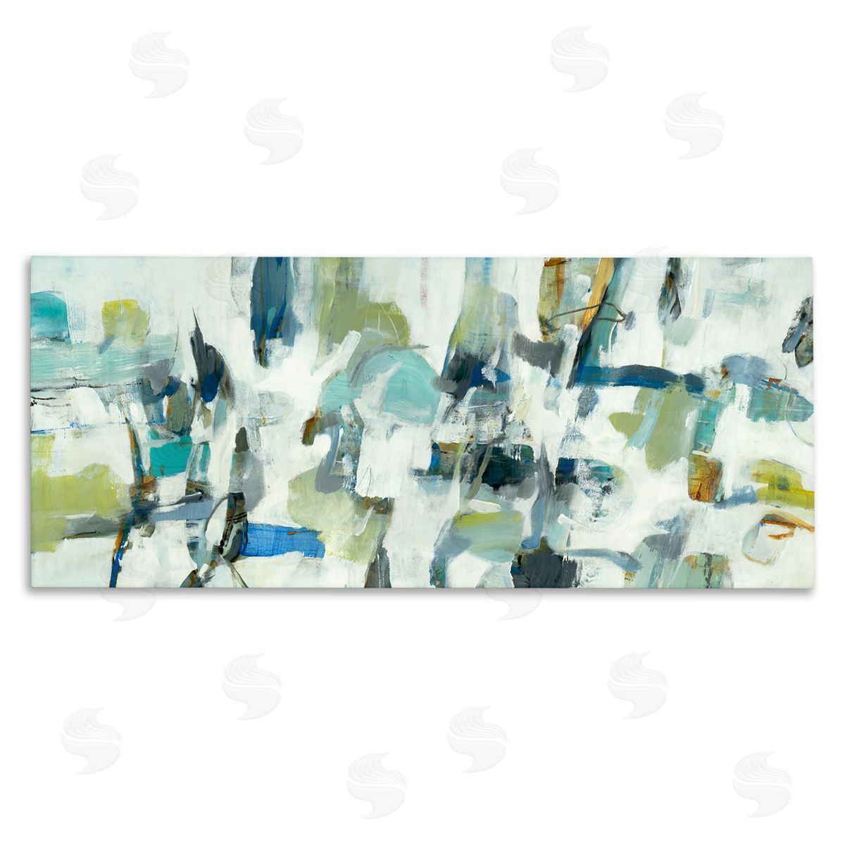 Lisa Ridgers Chaotic Brush Strokes Layered