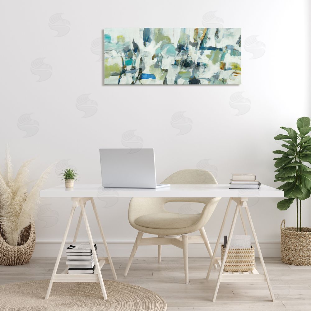 Lisa Ridgers Chaotic Brush Strokes Layered