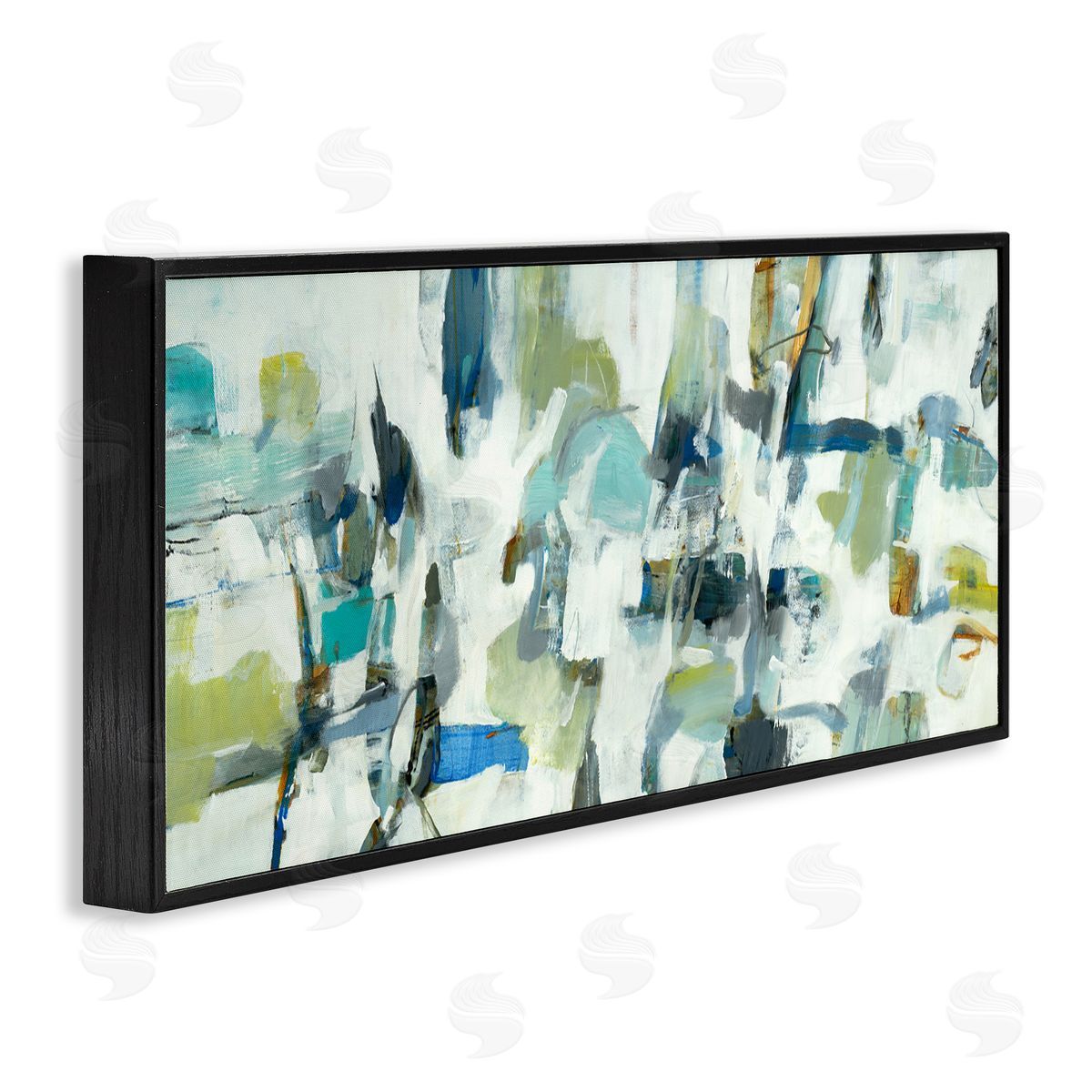 Lisa Ridgers Chaotic Brush Strokes Layered