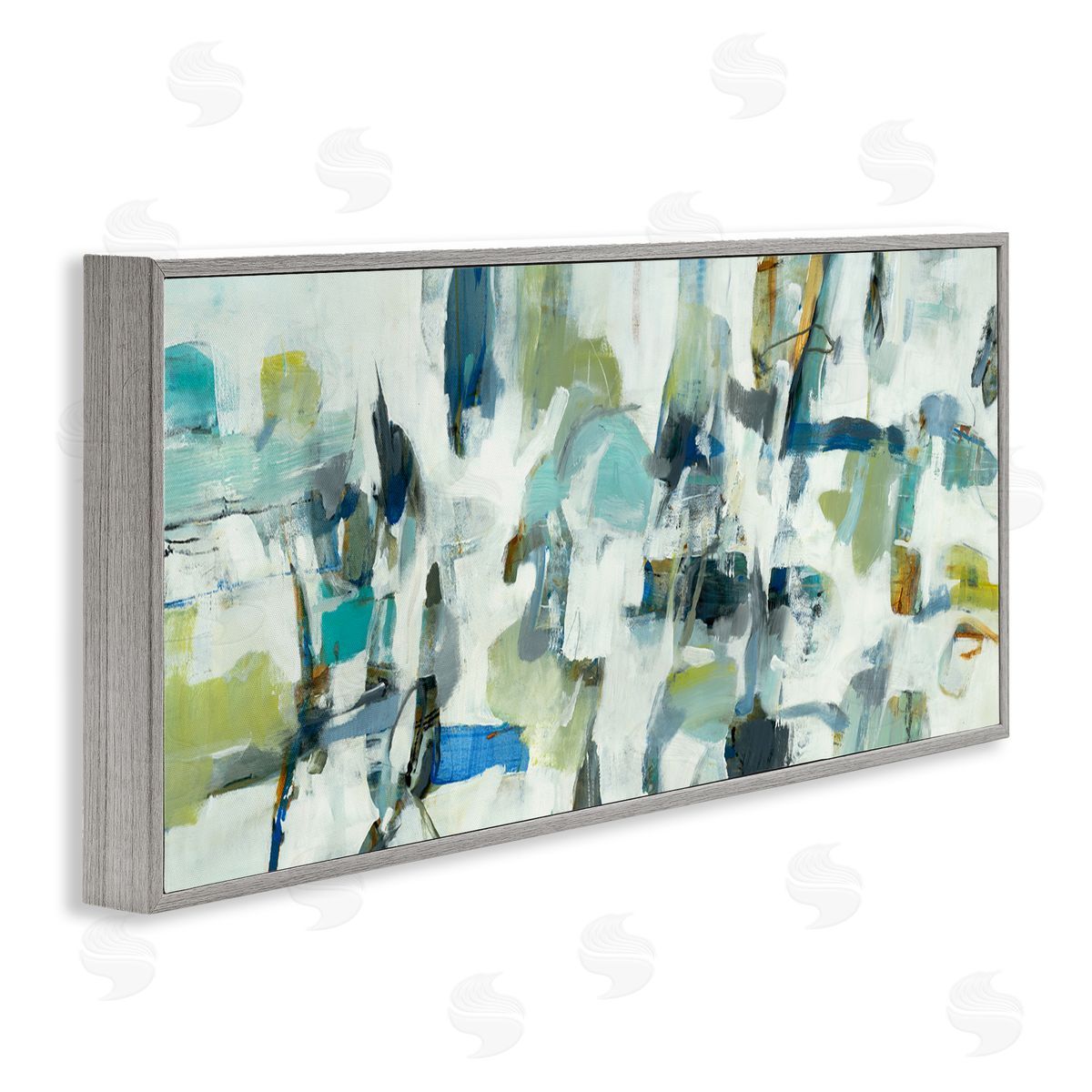 Lisa Ridgers Chaotic Brush Strokes Layered