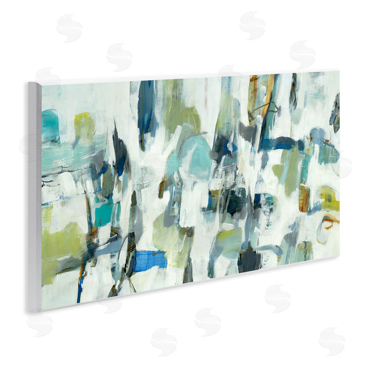 Lisa Ridgers Chaotic Brush Strokes Layered