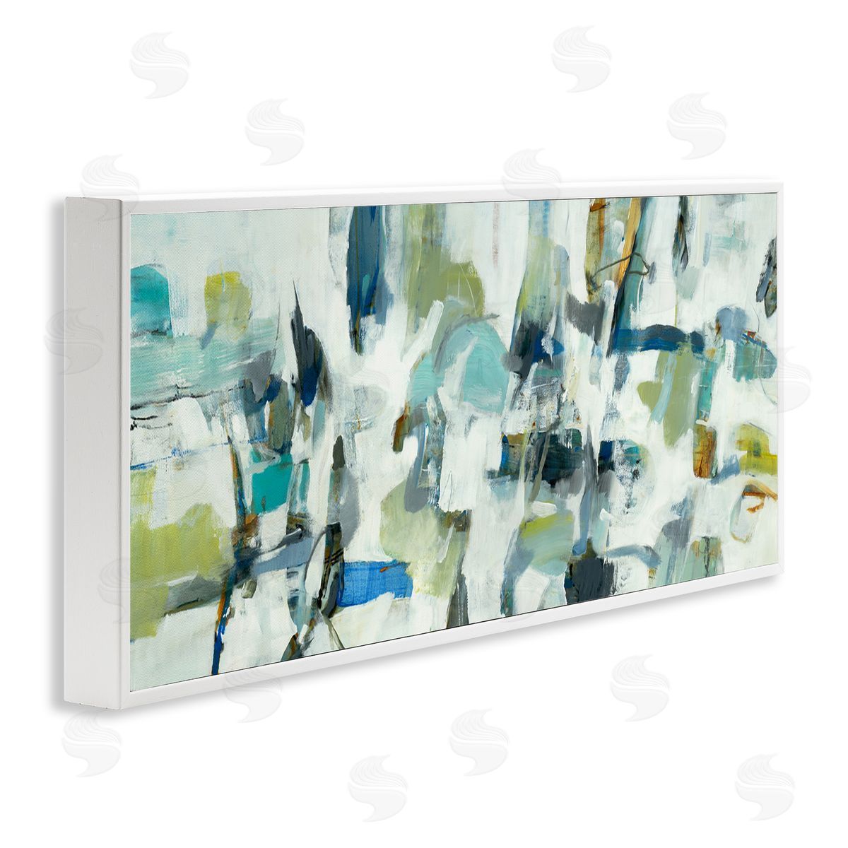 Lisa Ridgers Chaotic Brush Strokes Layered