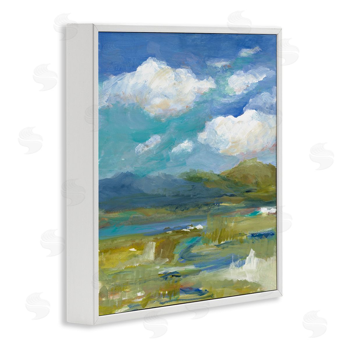 Lanie Loreth All Its Beauty Landscape White Framed Giclee Wall Art Print