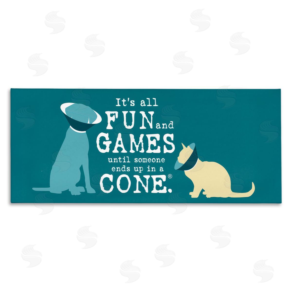 Dog Is Good Funny Cat & Dog Cone