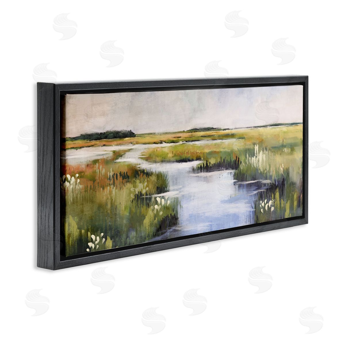 Nina Blue River Through Marshlands