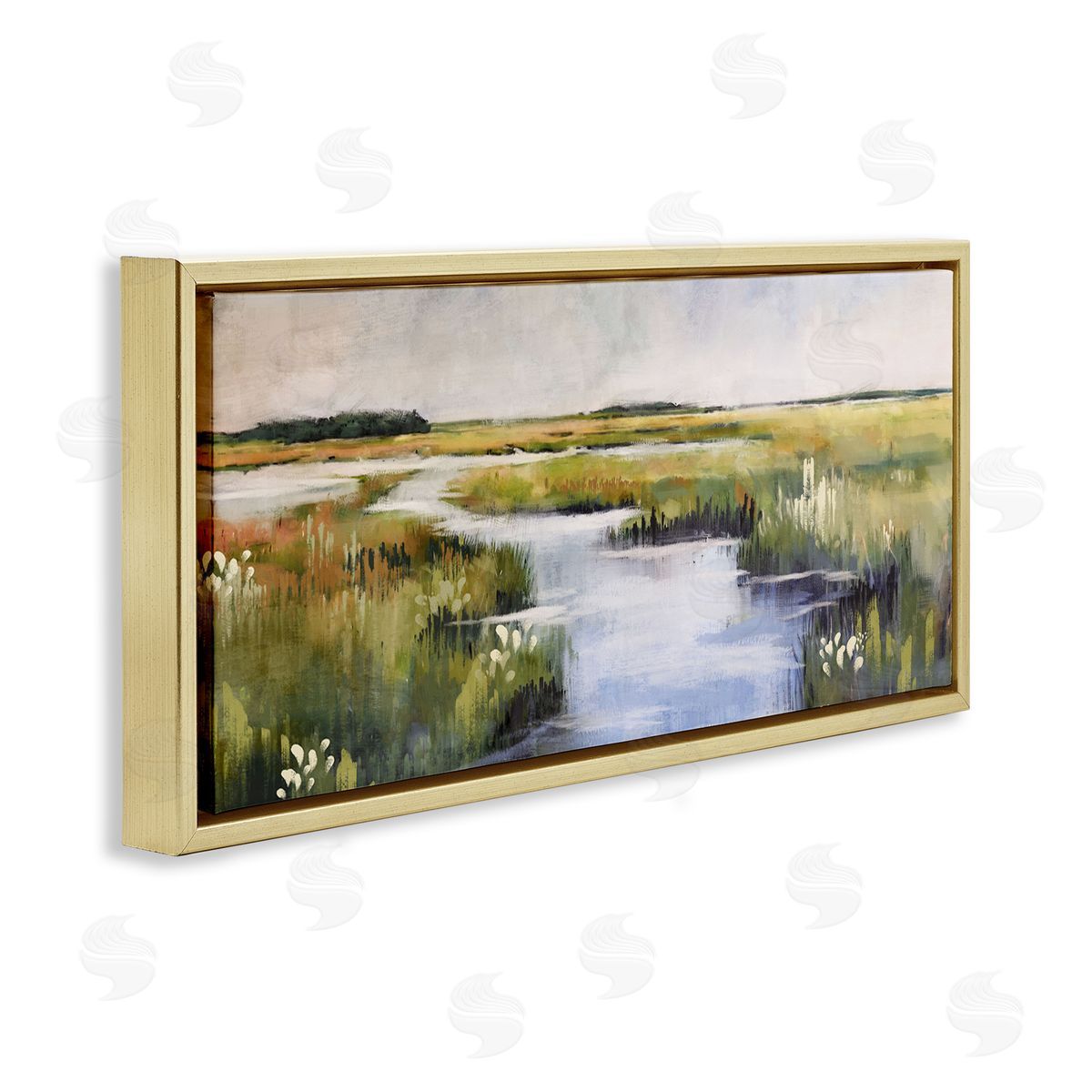 Nina Blue River Through Marshlands