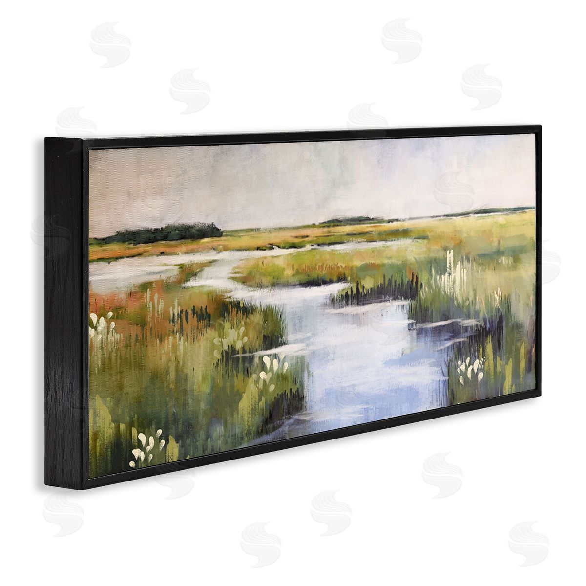 Nina Blue River Through Marshlands