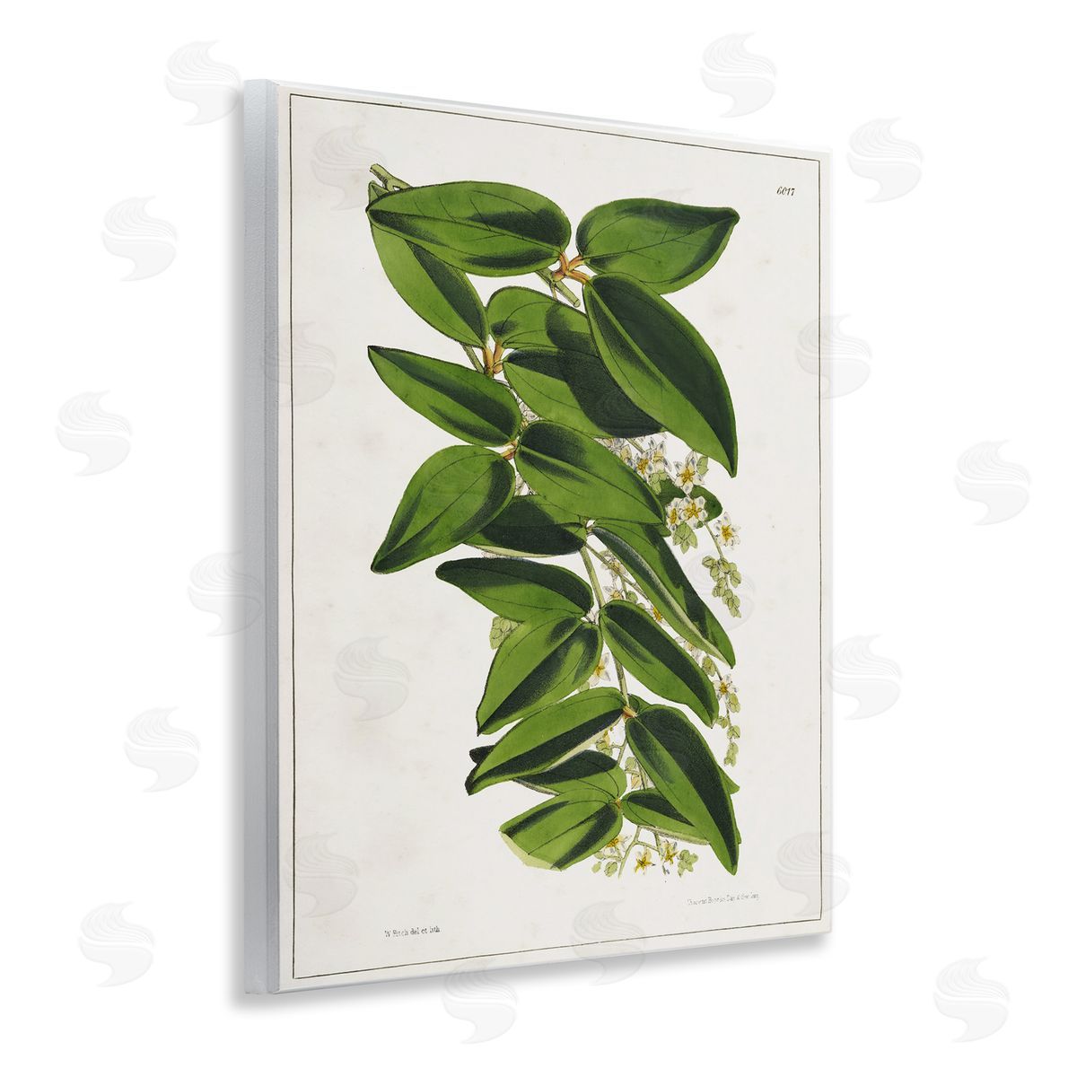 Tina Higgins Designs Inc. Stacked Leaves Botanical Wooden Wall Plaque Art Print