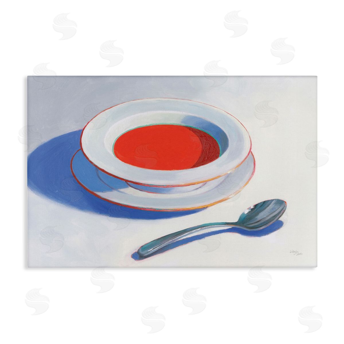 Wellington Studio Soup Du Jour Meal Canvas Wall Art Print