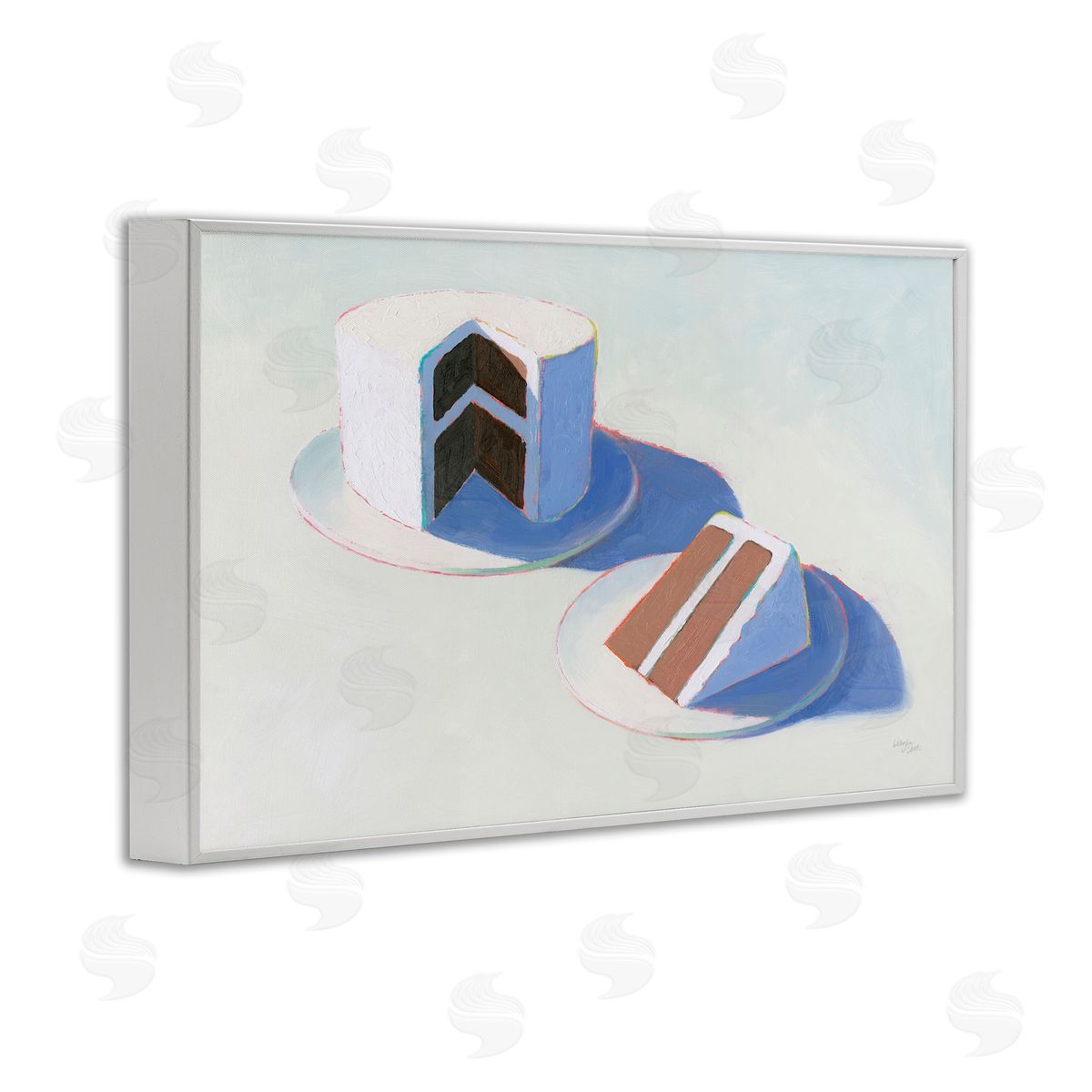 Wellington Studio Layer Cake Dessert White Framed Giclee Wall Art Print