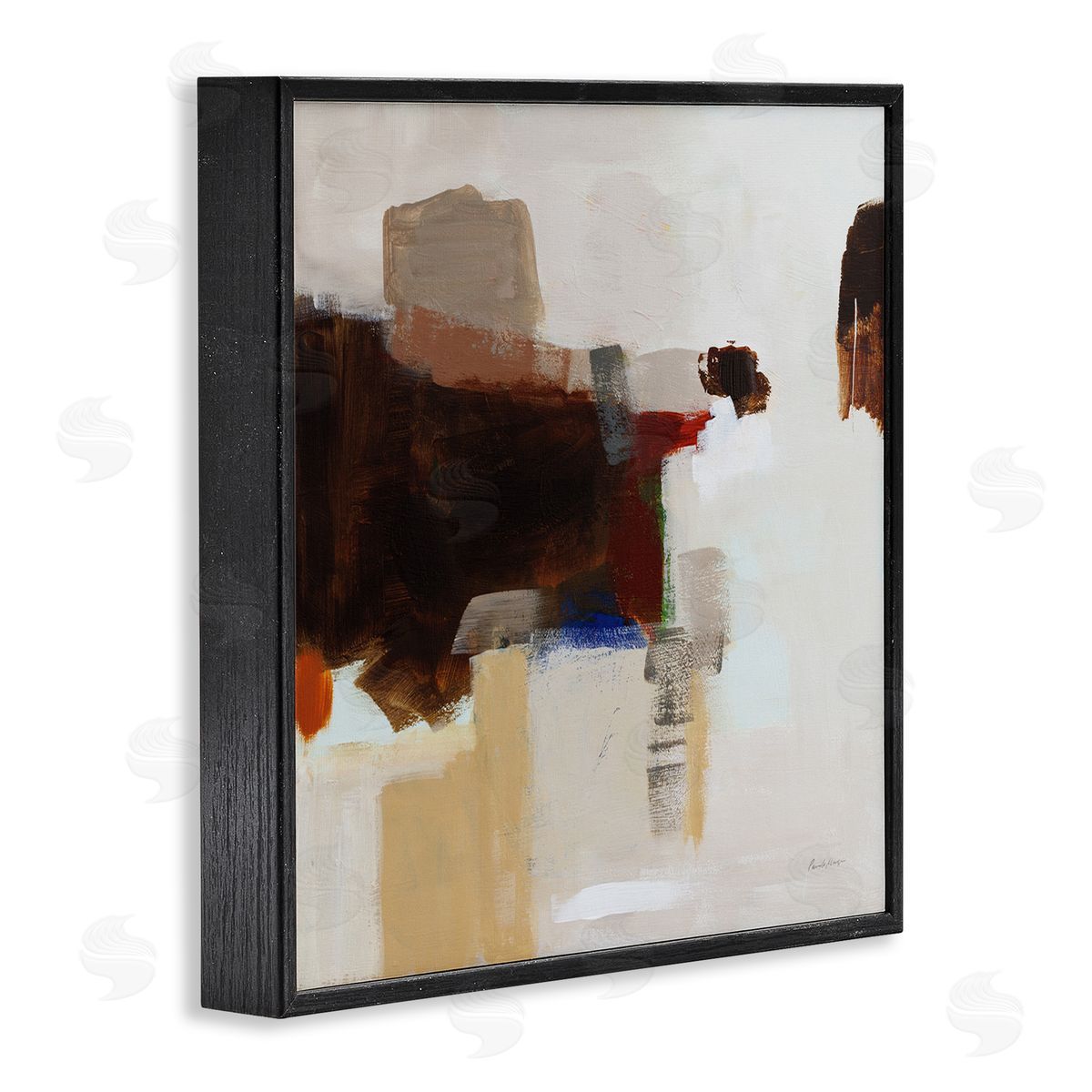 Pamela Munger American Rust Abstraction Black Framed Giclee Wall Art Print