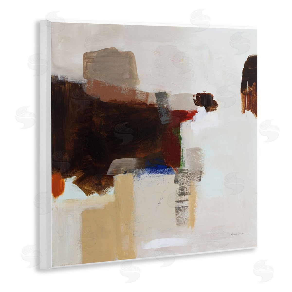 Pamela Munger American Rust Abstraction Wooden Wall Plaque Art Print