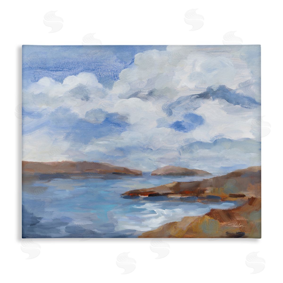 Silvia Vassileva Islands Beach View Canvas Wall Art Print