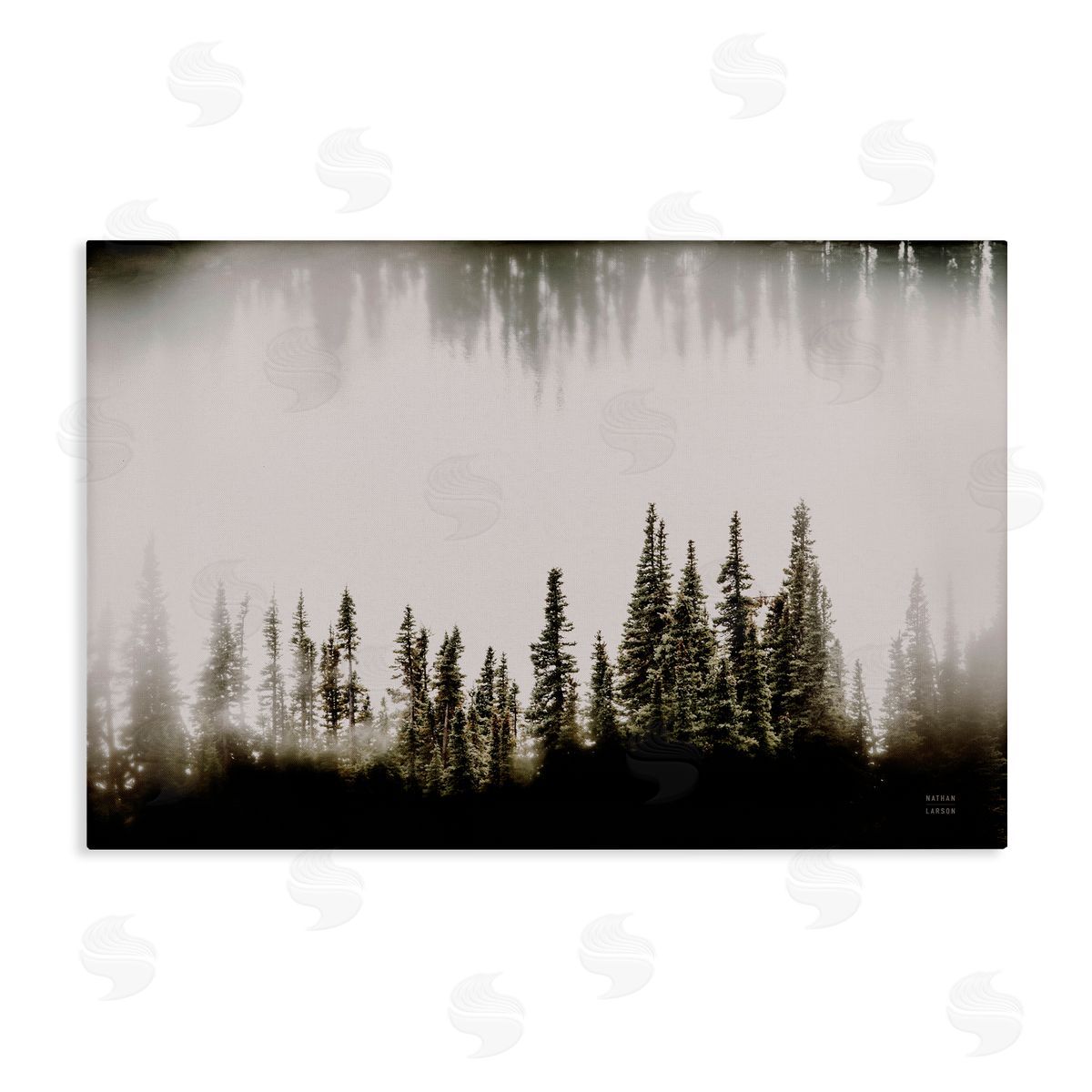 Nathan Larson Waterwood Tree Composition Canvas Wall Art Print