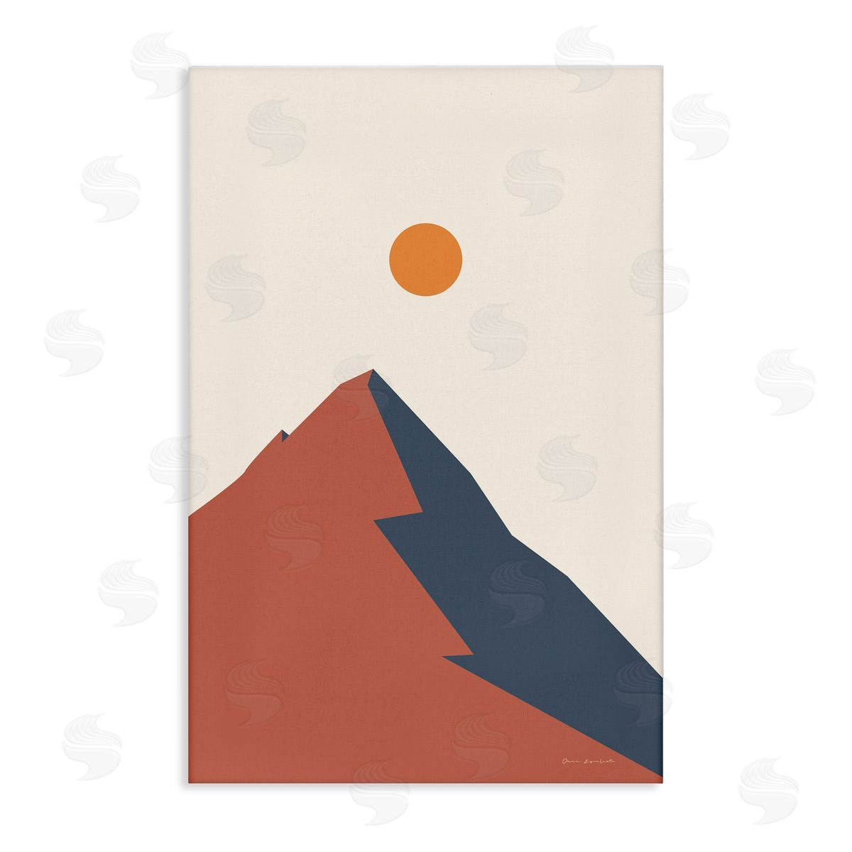 Omar Escalante Neutral Boho Peak Canvas Wall Art Print