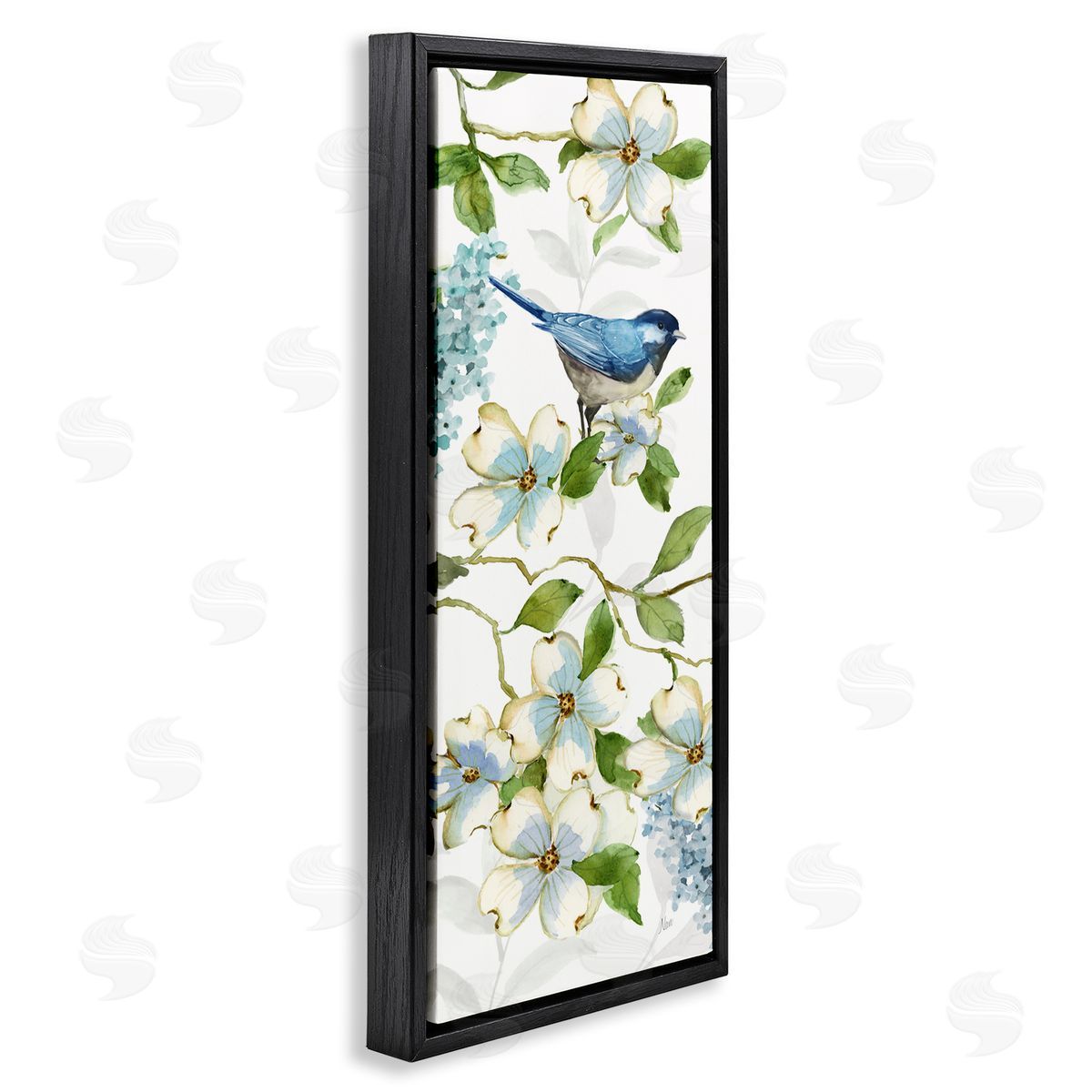 Nan Bird Perched on Dogwood