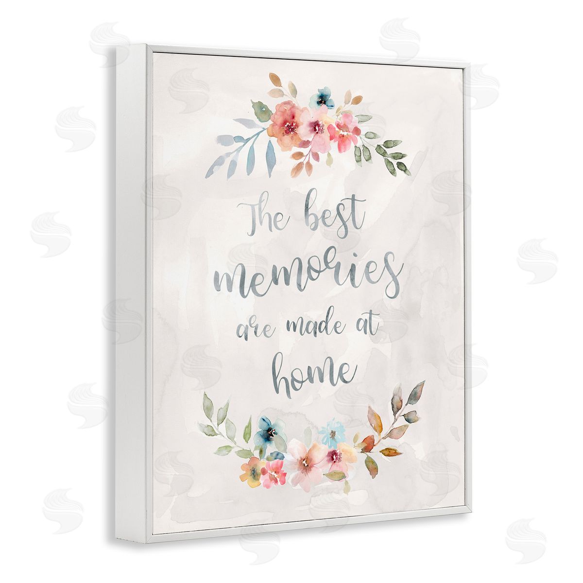 Carol Robinson Best Memories at Home White Framed Giclee Wall Art Print