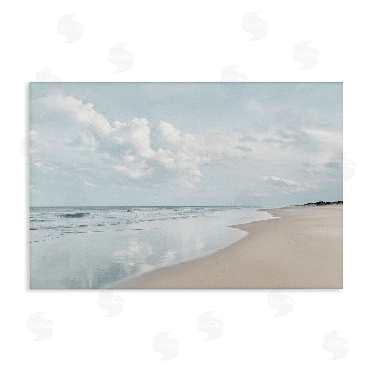 Natalie Carpentieri Endless Beach View Canvas Wall Art Print