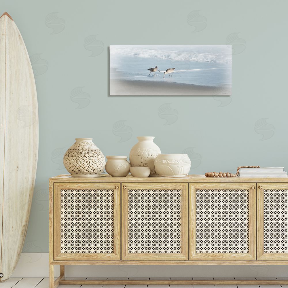 Rhonda Addison Sandpiper Pair on Shore