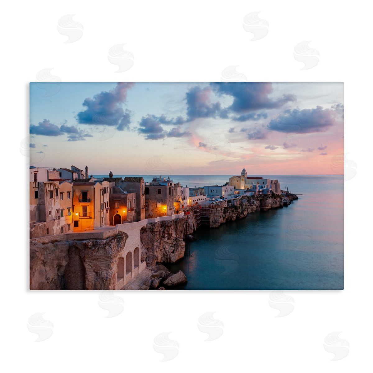 Danita Delimont Coastal City Architecture Canvas Wall Art Print