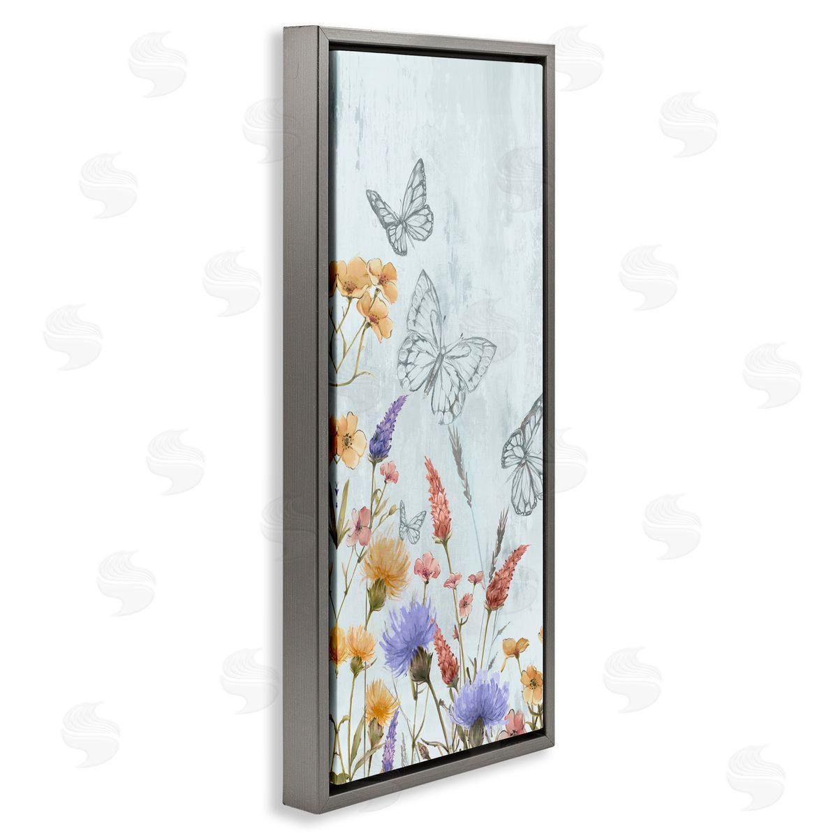 Alex Black Butterfly Outlines & Florals