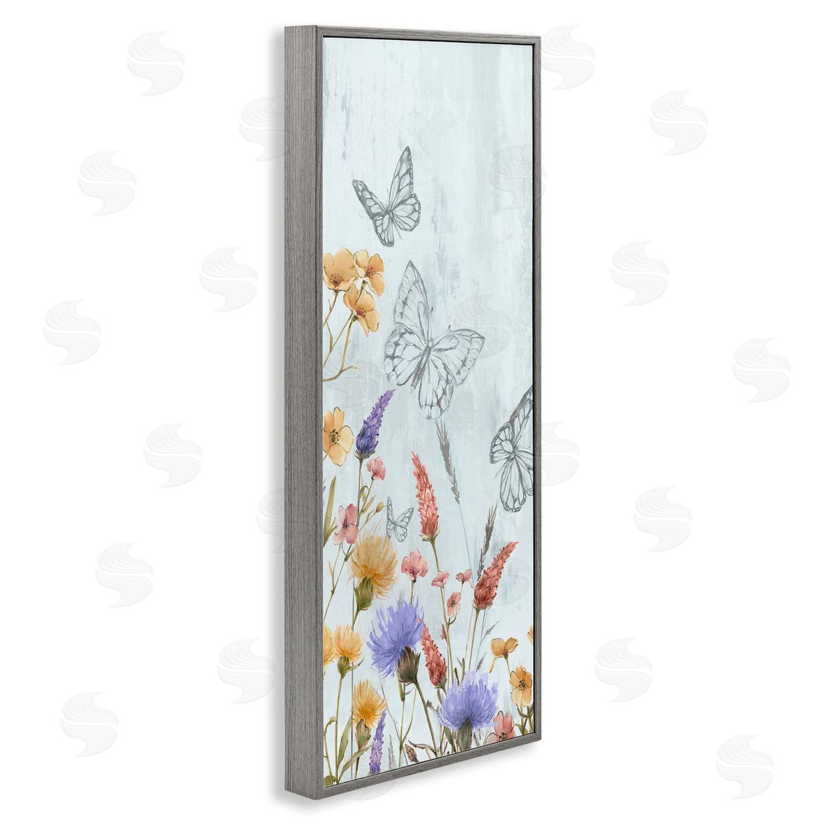 Alex Black Butterfly Outlines & Florals