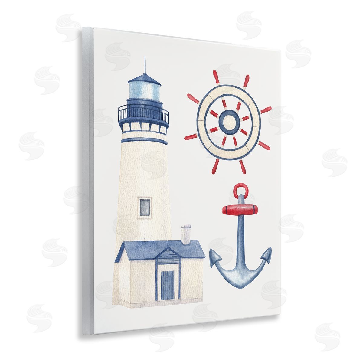 Brooke Pajkurich Nautical & Boating Gear Wooden Wall Plaque Art Print