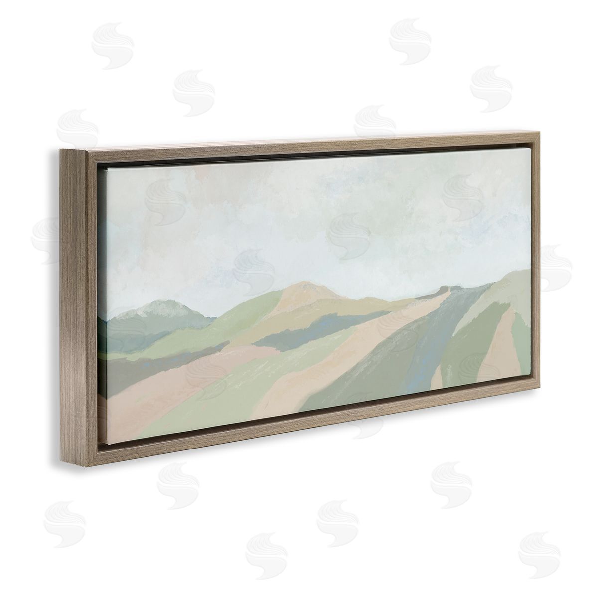 J:L Design Striped Green Hills