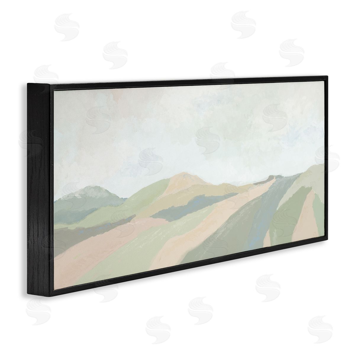 J:L Design Striped Green Hills