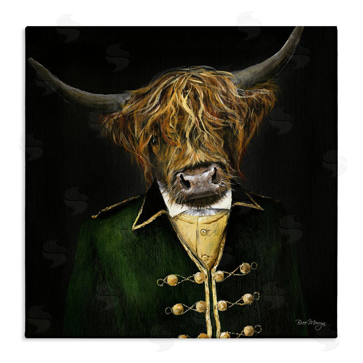Bree Merryn Colonial Coat Cattle Canvas Wall Art Print