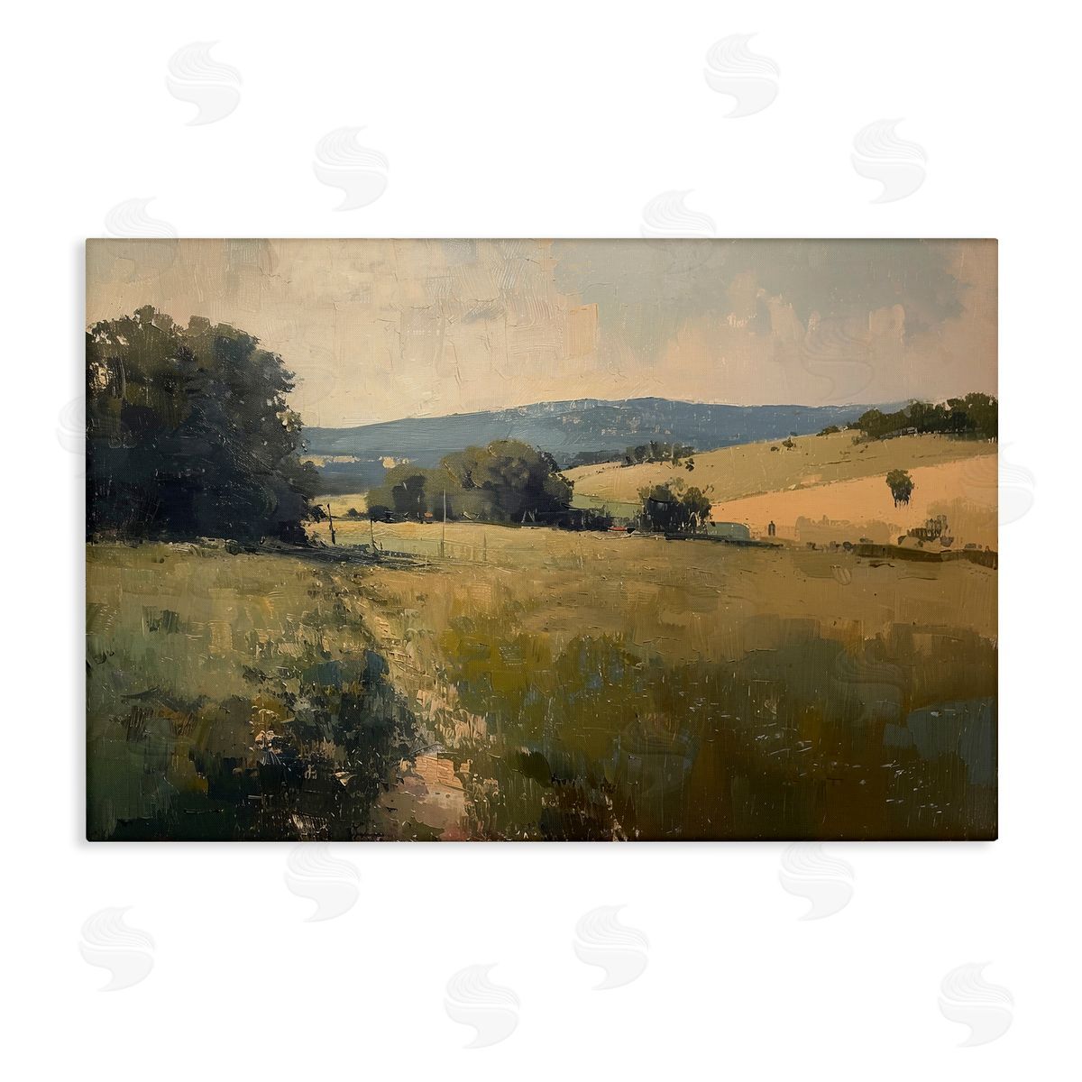 Lazar Studio Vast Country Landscape Canvas Wall Art Print