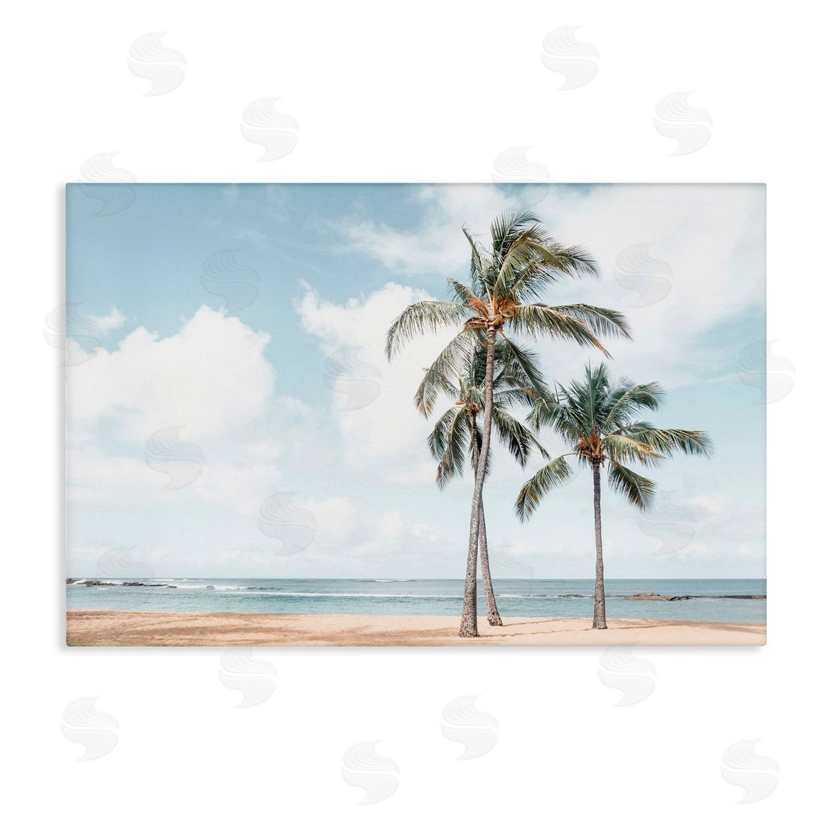 Elena Chukhlebova Windy Tropical Scene Canvas Wall Art Print