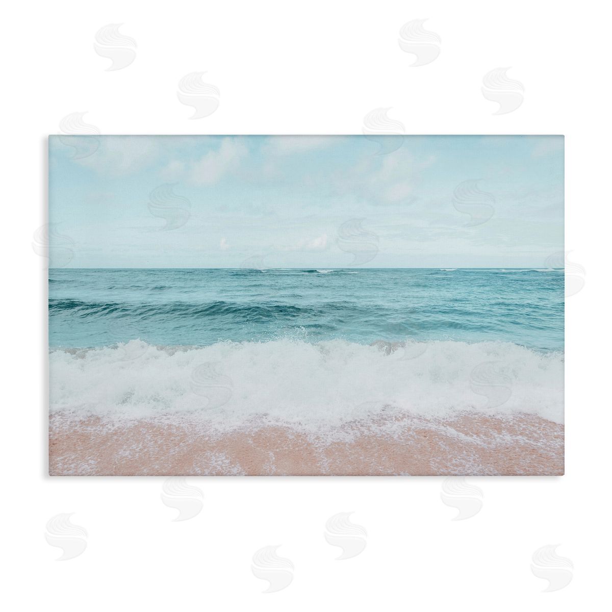Elena Chukhlebova Centric Beach Foam Canvas Wall Art Print