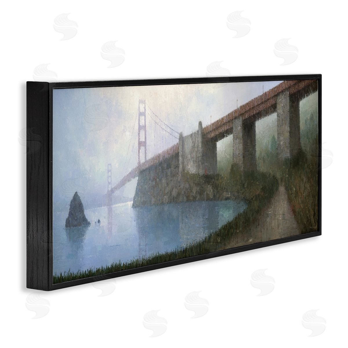Stephen Mitchell Bridge over Misty Waters