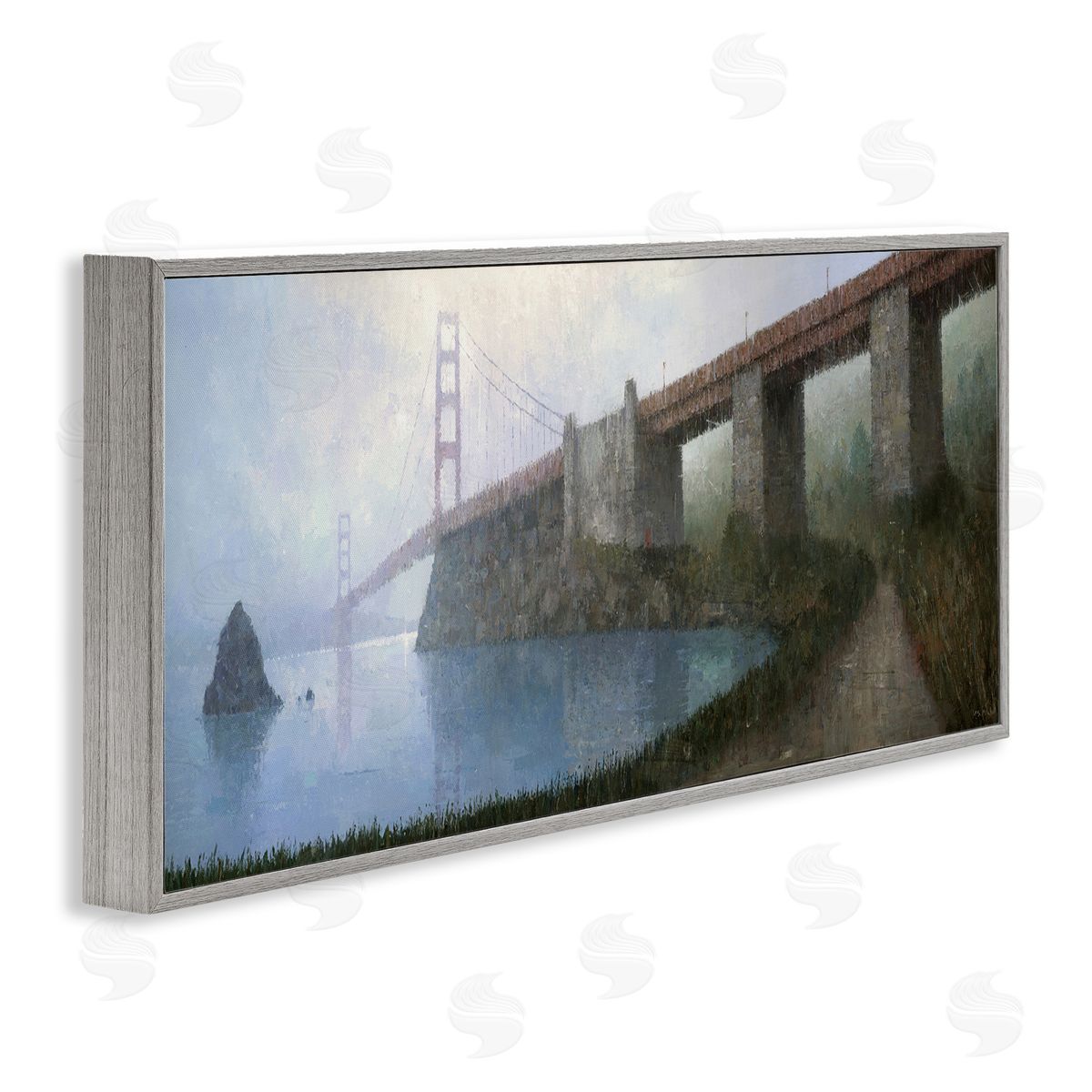 Stephen Mitchell Bridge over Misty Waters