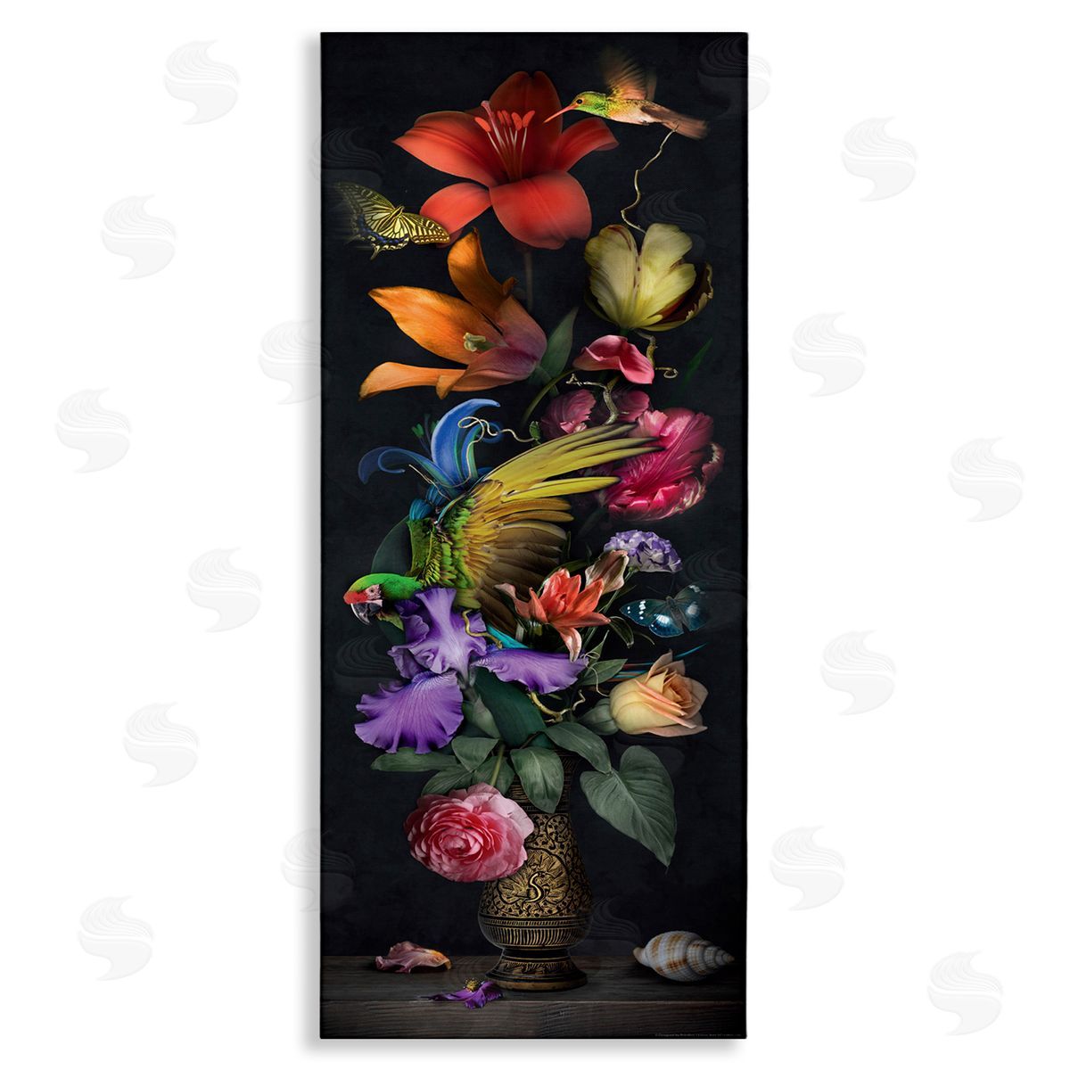 Reinders Tall Vintage Lily Bouquet