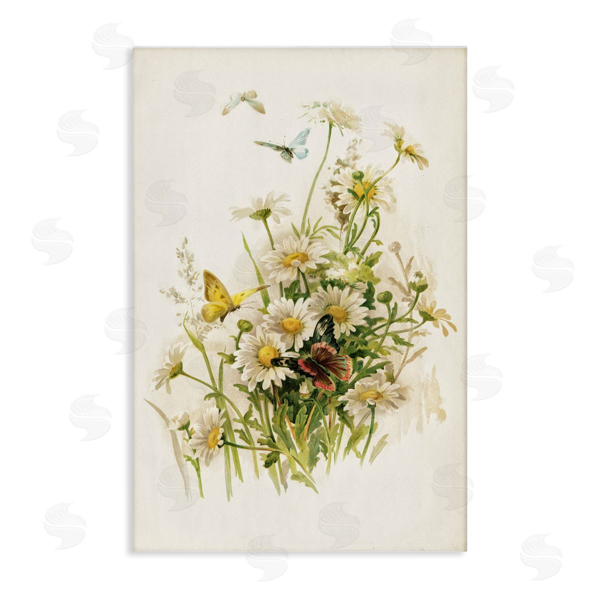 Piddix Spring Pickings Florals Canvas Wall Art Print