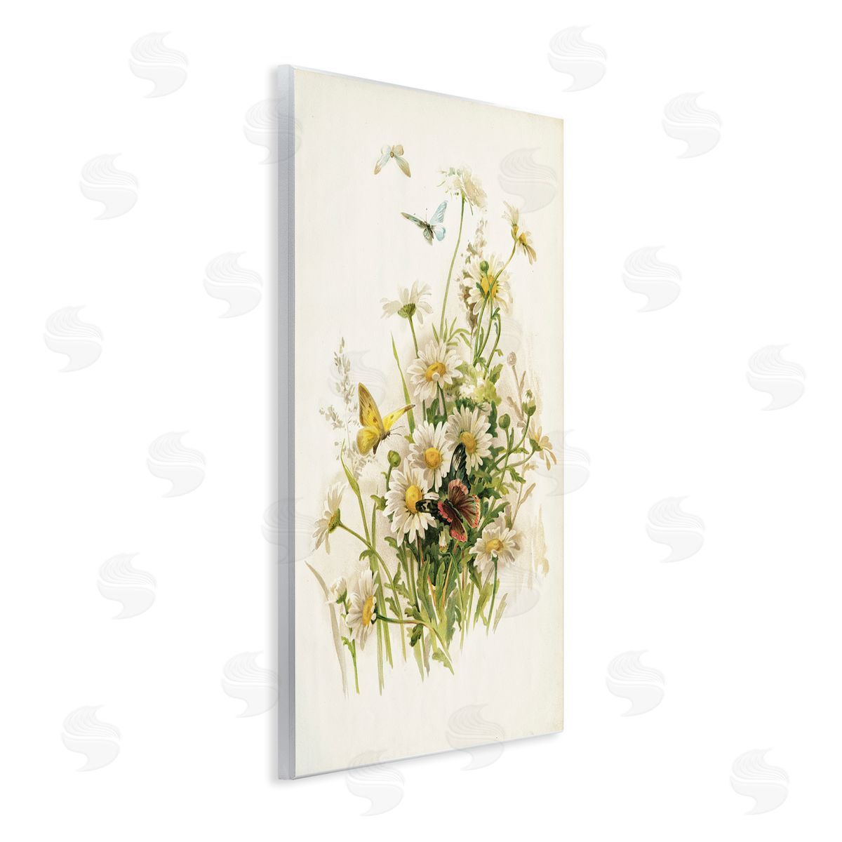Piddix Spring Pickings Florals Wooden Wall Plaque Art Print
