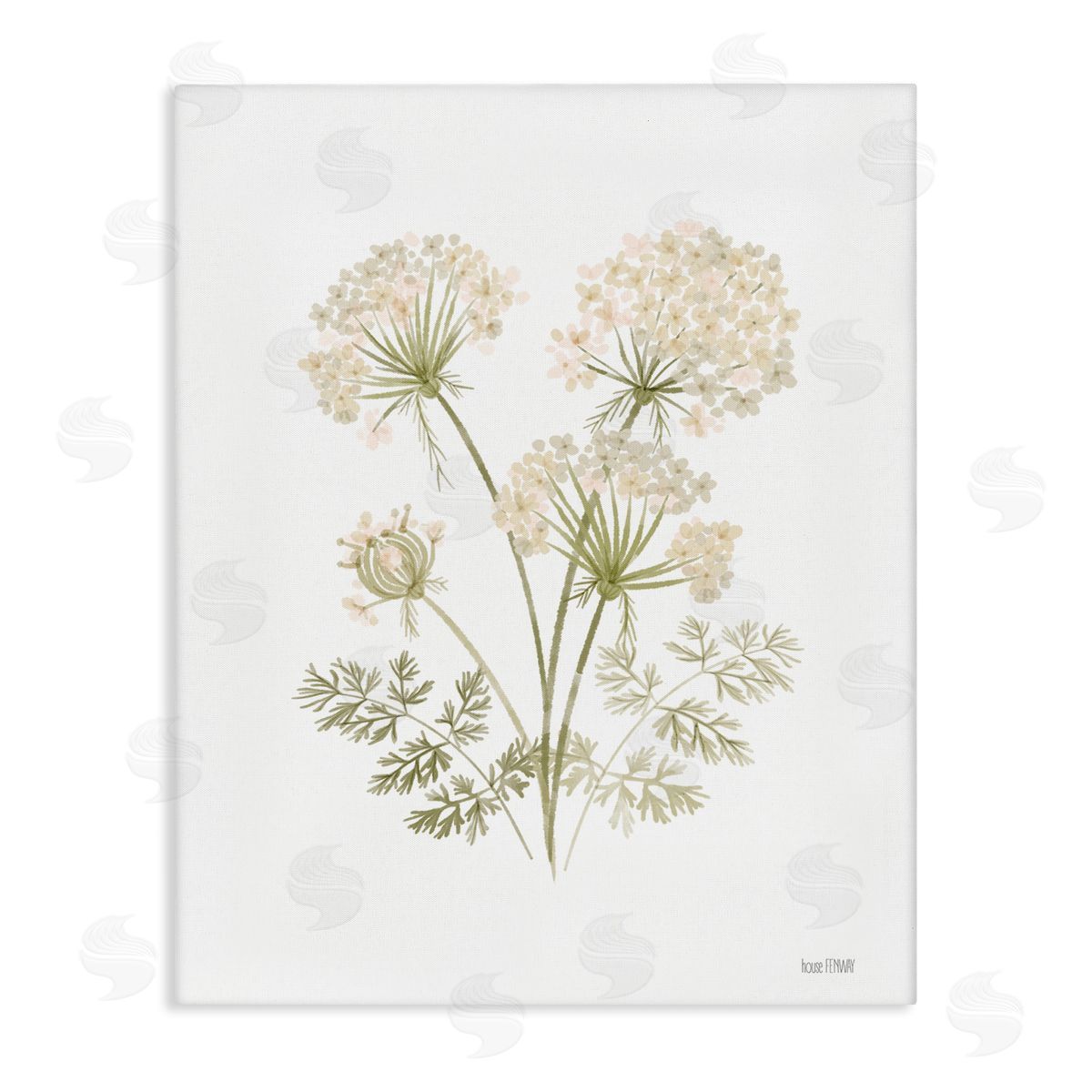 House Fenway Spring Dandelion Sprigs Canvas Wall Art Print