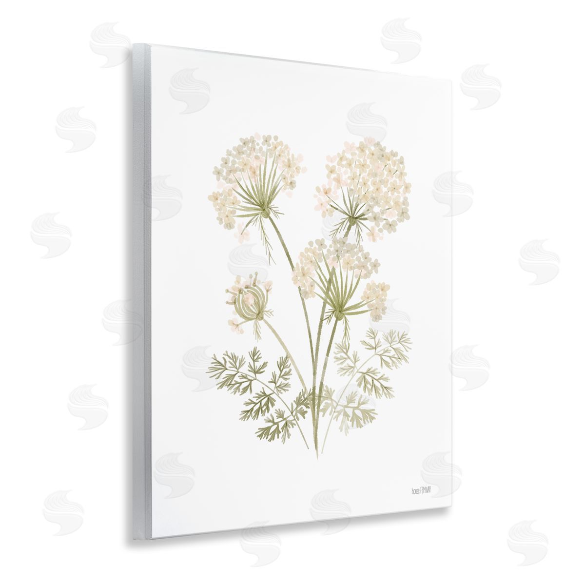 House Fenway Spring Dandelion Sprigs Wooden Wall Plaque Art Print