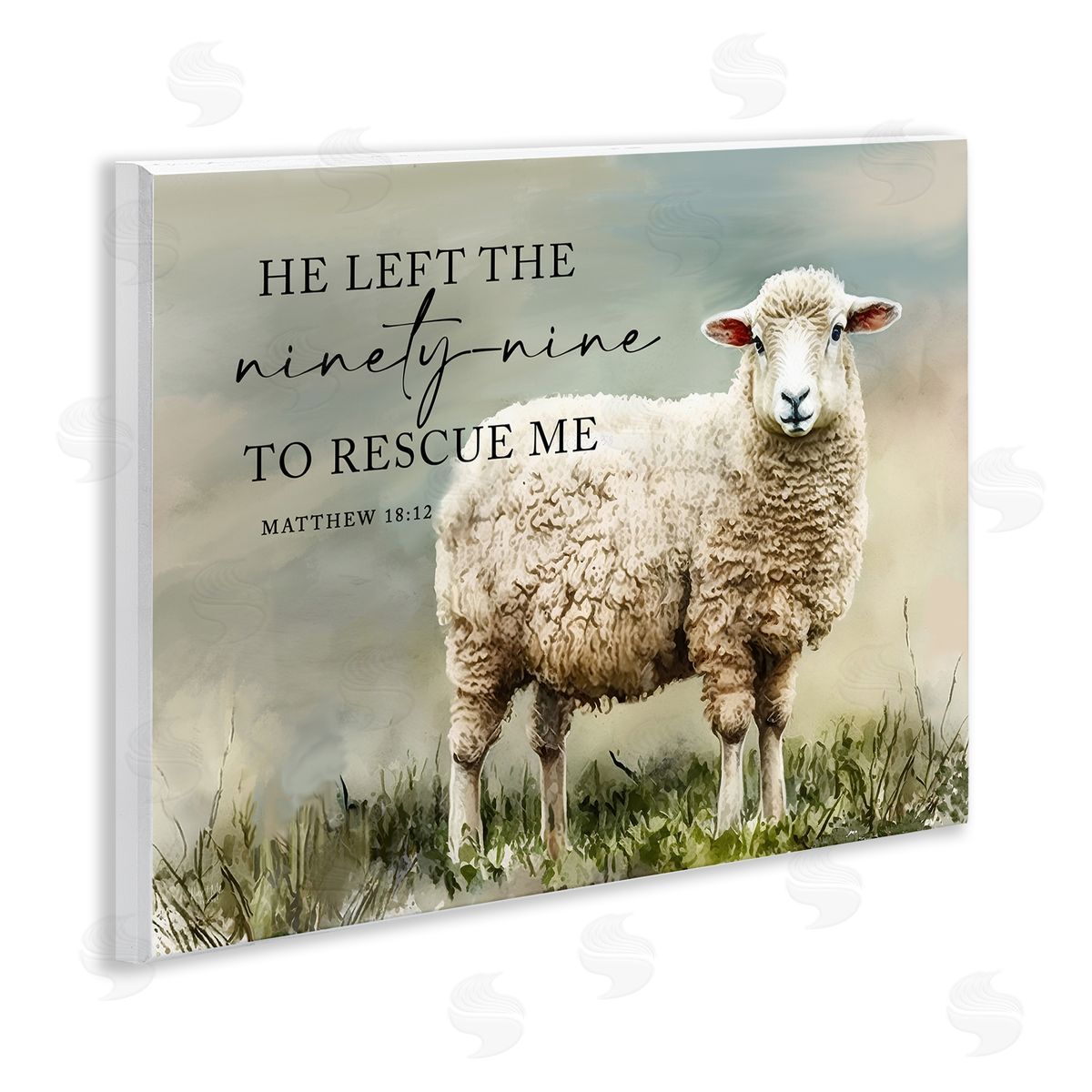 Molly Mattin Left The Ninety Nine Proverb Wooden Wall Plaque Art Print