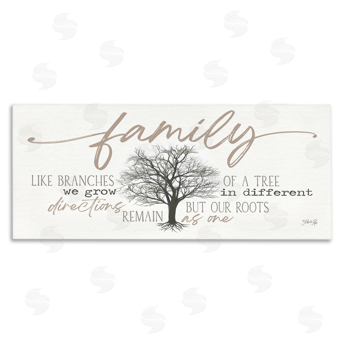 Marla Rae Family Like a Tree Sentiment