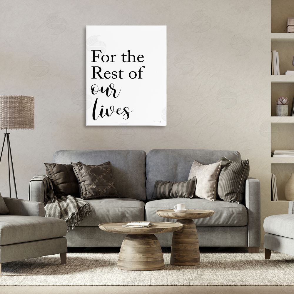 Tammy Apple Rest Of Our Lives Canvas Wall Art Print in Room