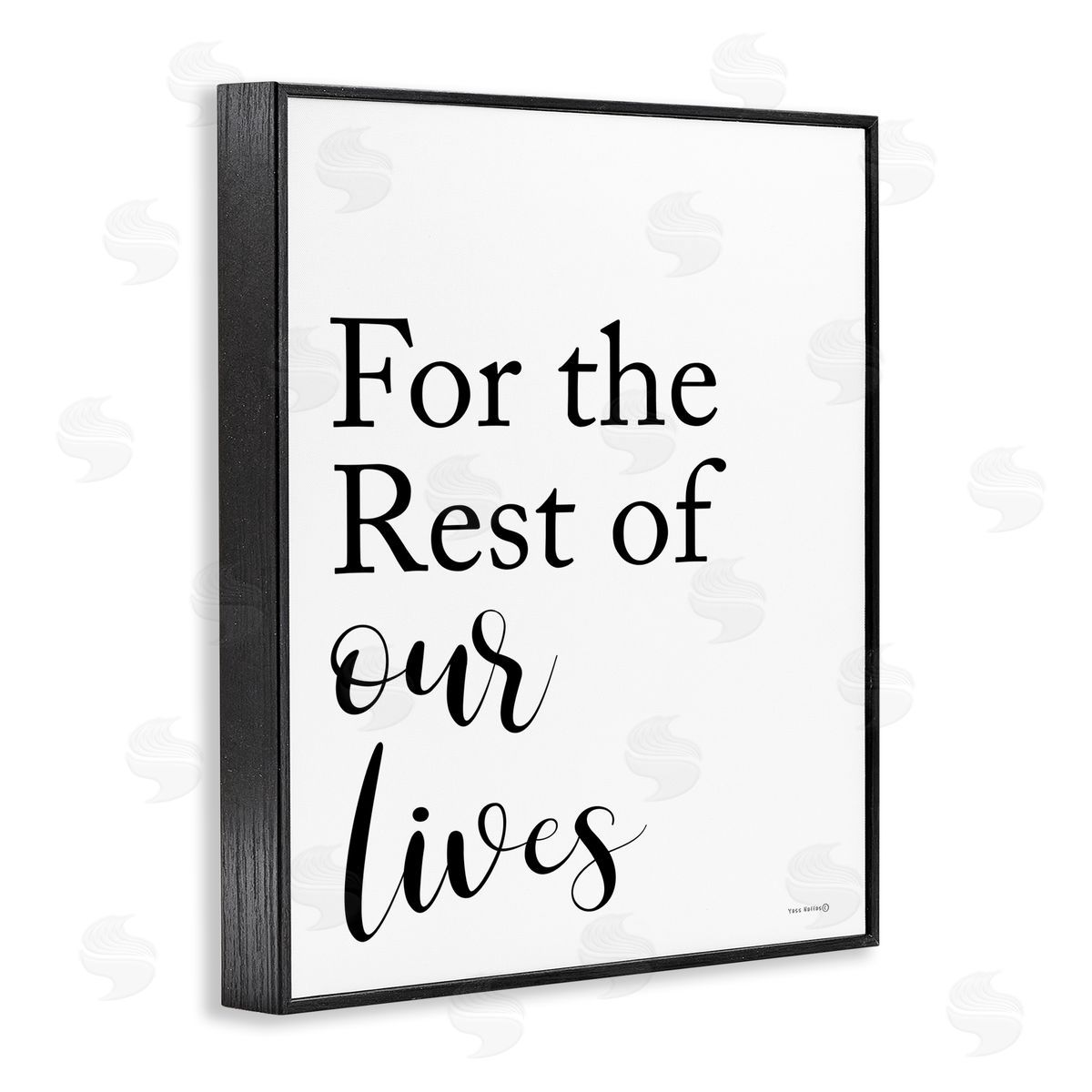 Tammy Apple Rest Of Our Lives Black Framed Giclee Wall Art Print