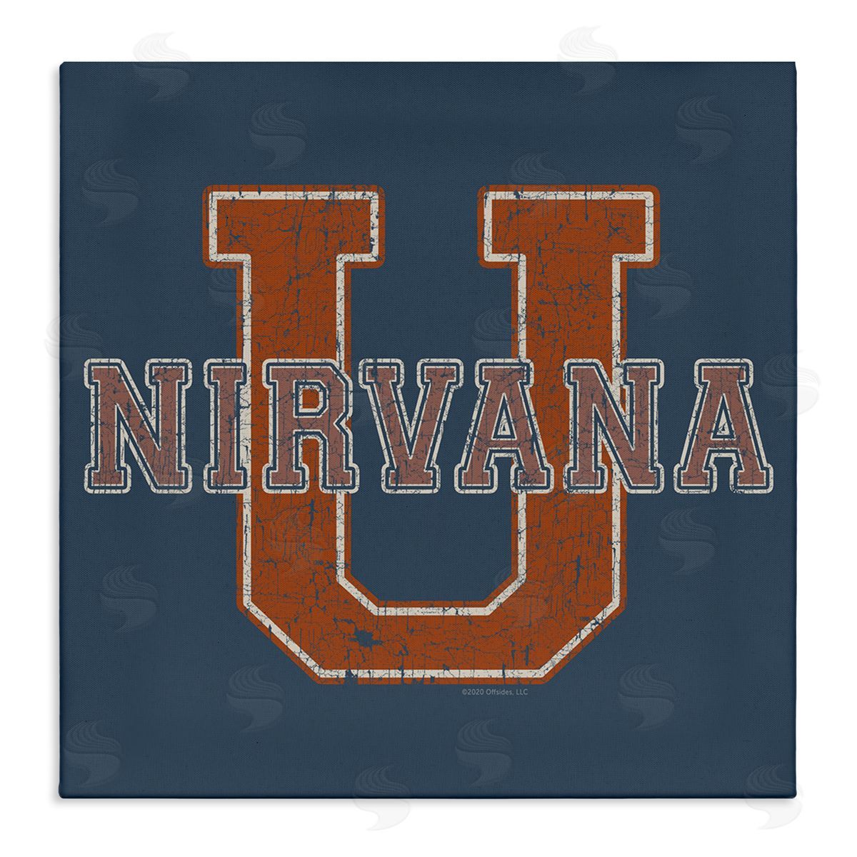 Higher Learning/Life Is High Nirvana U Varsity Style Canvas Wall Art Print