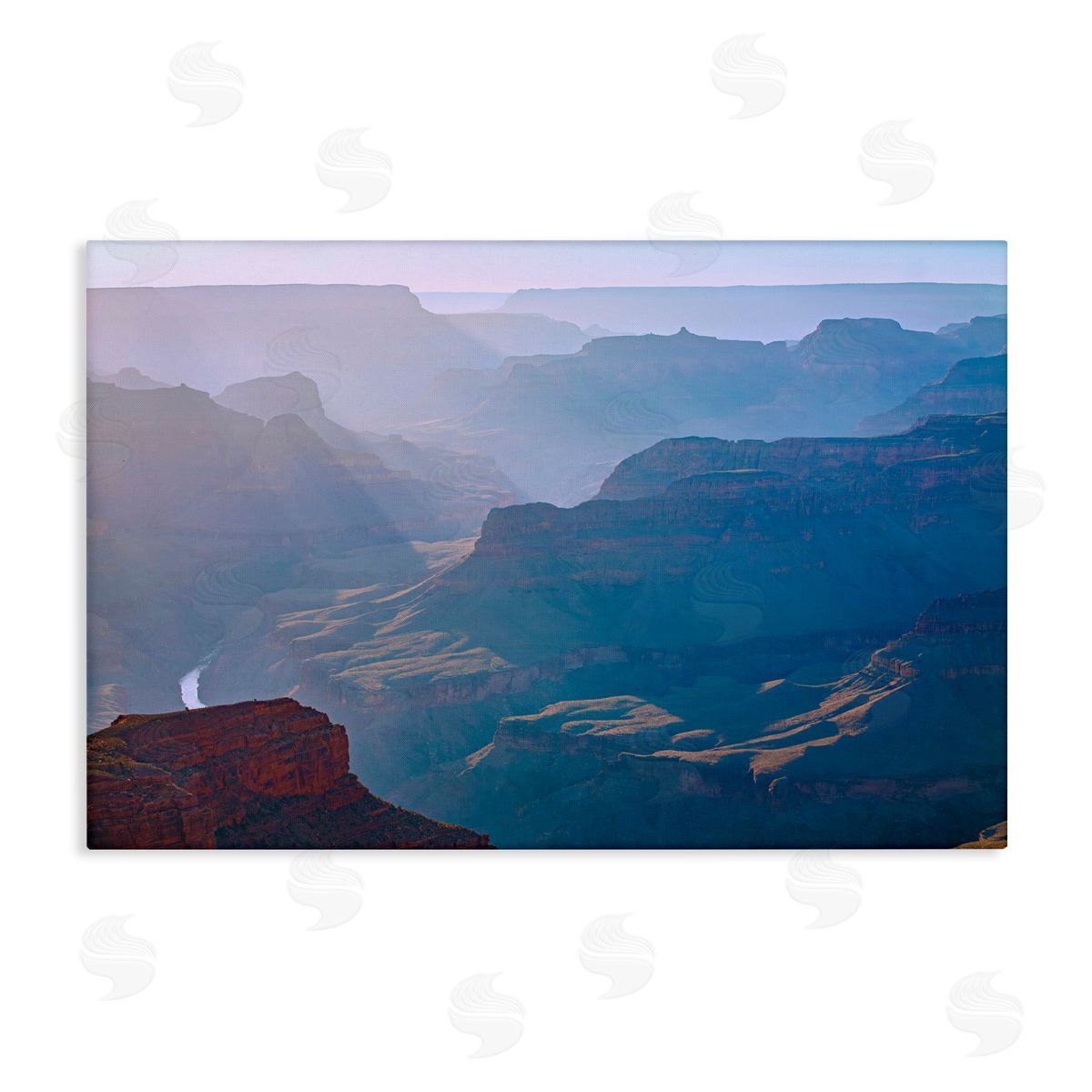 Marty Hulsebos Sun Rays Mountain Mesa Canvas Wall Art Print