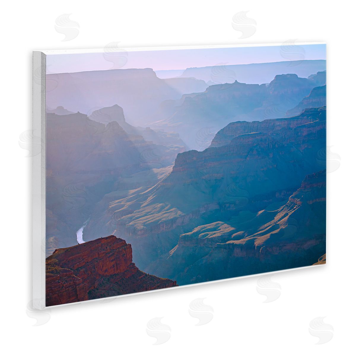 Marty Hulsebos Sun Rays Mountain Mesa Wooden Wall Plaque Art Print