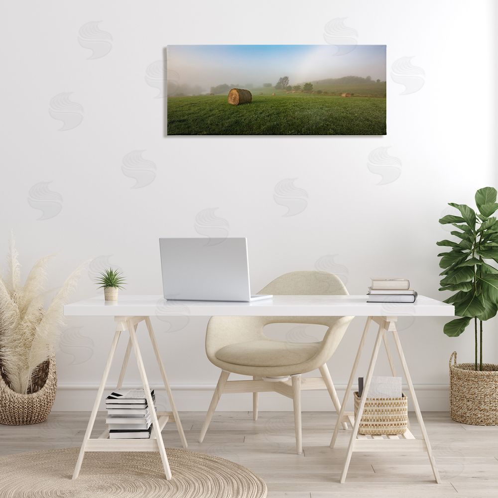 Marty Hulsebos Hay Bales Country Horizon