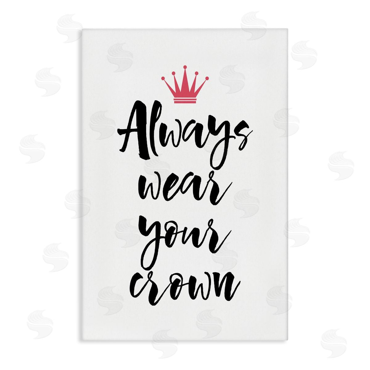 Martina Pavlova Always Wear Your Crown Canvas Wall Art Print